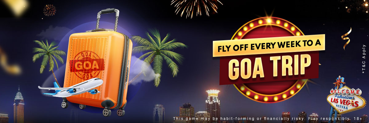 ticket to vegas goa