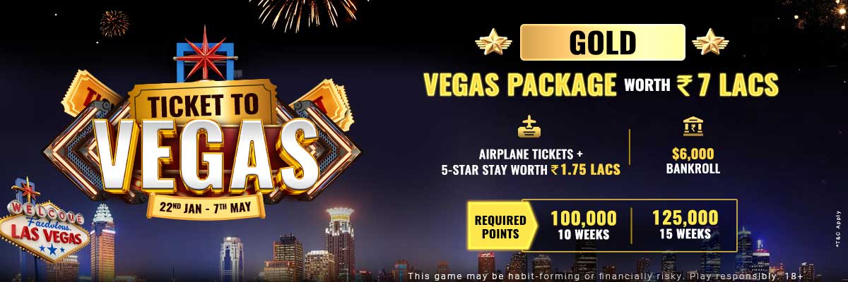 Ticket to Vegas Gold Package